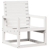 Vidaxl tuinstoel 57,5x63x76 cm massief grenenhout wit