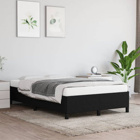 Vidaxl bedframe zonder matras 120x190 cm stof zwart