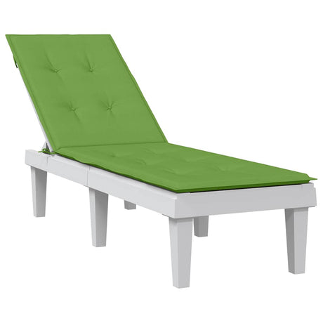 Poduszka na krzesło tarasowe Vidaxx (75+105) x 50 x 4 cm tkanina mieszana w kolorze zielonym