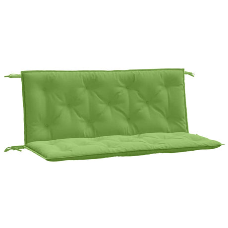 Poduszki na ławkę ogrodową Vidaxx 2 szt. 120x50x7 cm tkanina mieszana zieleń
