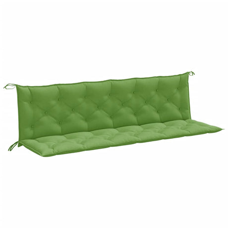 Poduszki na ławkę ogrodową Vidaxx 2 szt. 200x50x7 cm tkanina mieszana zieleń