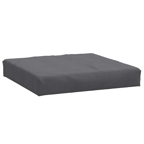 Poduszka na paletę Vidaxxl 60x60x9,5 cm tkanina mieszana antracyt