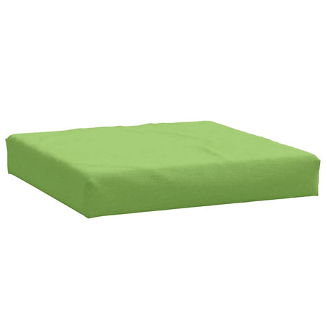 Poduszka do palet VidaXL 60x60x9,5 cm, tkanina mieszana w kolorze zielonym