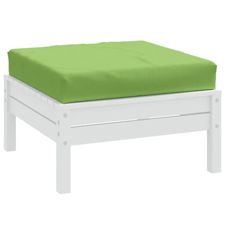 Poduszka do palet VidaXL 60x60x9,5 cm, tkanina mieszana w kolorze zielonym
