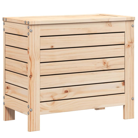 Vidaxl tuinvoetenbank 62x31,5x52 cm massief grenenhout