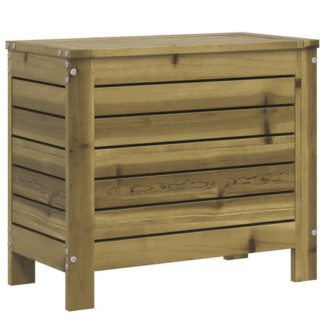 Vidaxl tuinvoetenbank 62x31,5x52 cm geïmpregneerd grenenhout