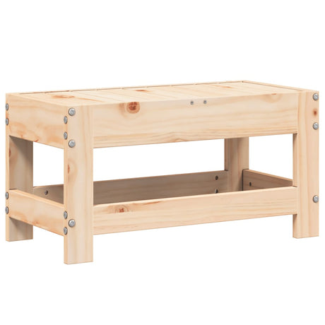 Vidaxl tuinvoetenbank 62x30x32 cm massief grenenhout