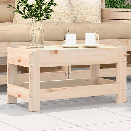 Vidaxl tuinvoetenbank 62x30x32 cm massief grenenhout