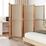 Vidaxl kamerscherm met 6 panelen 420x180 cm taupe