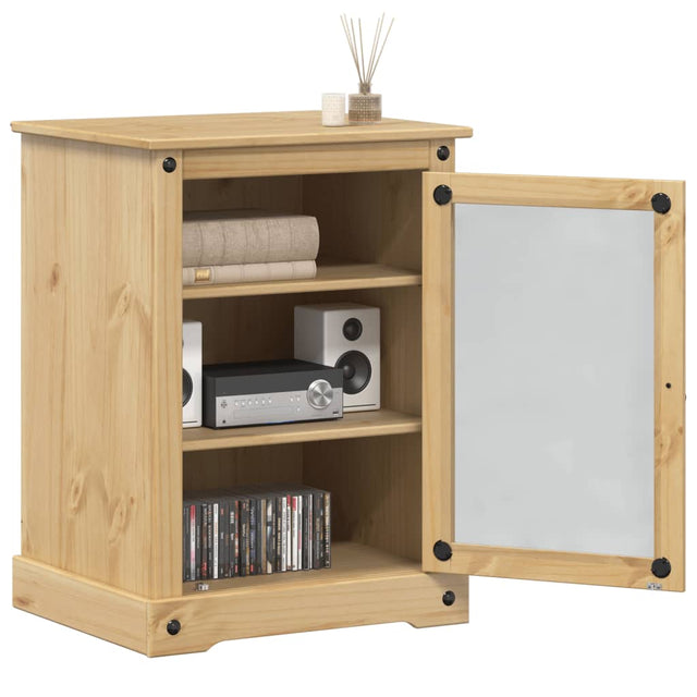 Vidaxl hifi-meubel corona 60x50x82 cm massief grenenhout