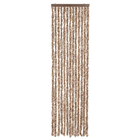 Zasłona przeciw owadom Vidaxx 56x185 cm szenilowy beż i ciemny brąz