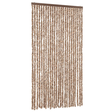 Zasłona przeciw owadom Vidaxx 100x230 cm szenilowy beż i ciemny brąz