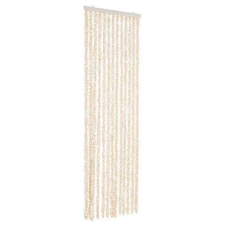 Zasłona przeciw owadom Vidaxx 56x200 cm szenilowa beżowo-biała