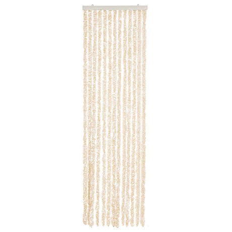 Zasłona przeciw owadom Vidaxx 56x200 cm szenilowa beżowo-biała
