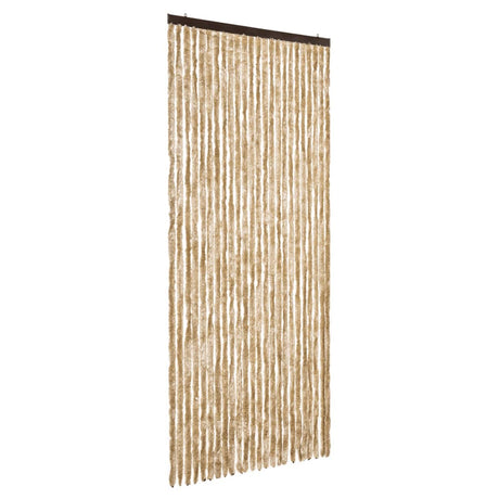 Zasłona muchowa Vidaxx 100x230 cm szenilowa beżowa