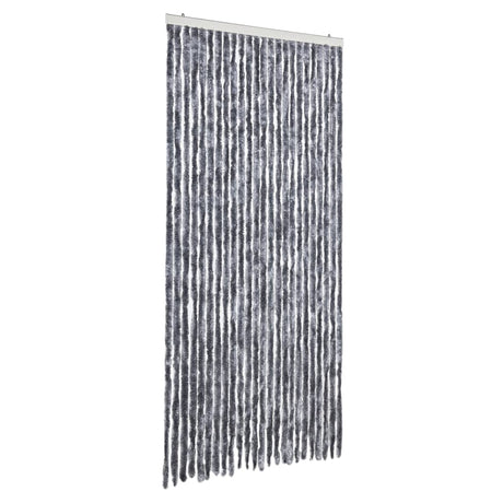 Zasłona przeciw owadom Vidaxx 100x230 cm szenilowa srebrna