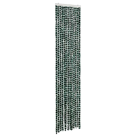 Zasłona przeciw owadom Vidaxx 56x200 cm szenilowa zielono-biała