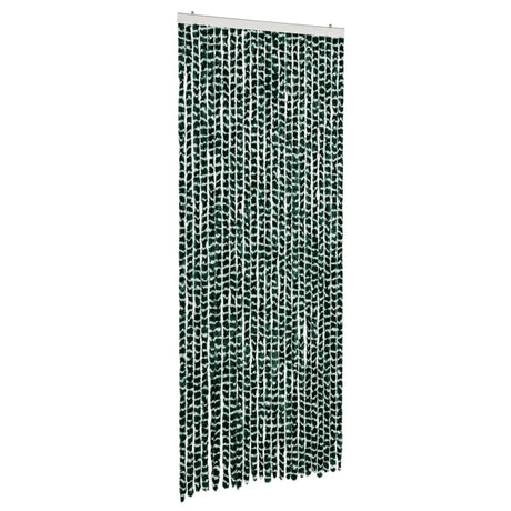 Zasłona przeciw owadom Vidaxx 100x200 cm szenilowa zielono-biała