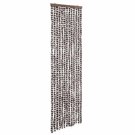 Zasłona przeciw owadom Vidaxx 56x200 cm szenilowa beżowo-brązowa