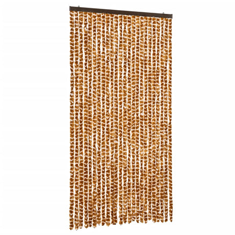 Zasłona przeciw owadom Vidaxx 100x200 cm szenilowa ochra i biel