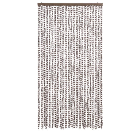 Zasłona przeciw owadom Vidaxx 100x230 cm szenilowo-szary i biały