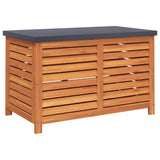 Vidaxl tuinbox 60x50x55 cm massief eucalyptushout