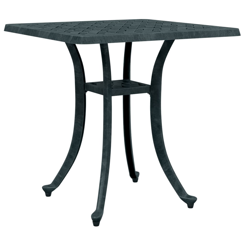 Vidaxl tuintafel 53x53x53 cm gietaluminium groen