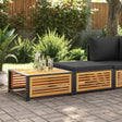 Vidaxl tuintafel met kruk massief acaciahout