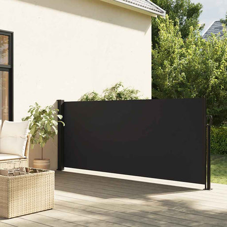 Wysuwana szyba przednia Vidaxx 117x300 cm czarna