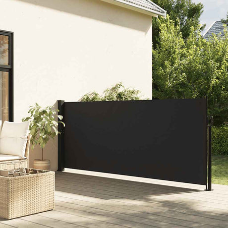 Rozsuwana szyba przednia Vidaxx 140x300 cm czarna