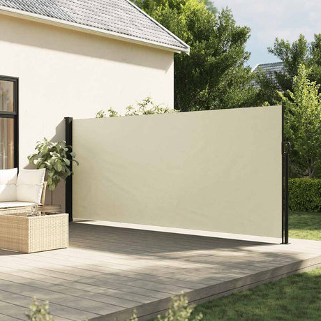 Wysuwana szyba przednia Vidaxx 160x300 cm w kolorze kremowym