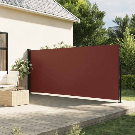 Rozsuwana szyba przednia Vidaxx 160x300 cm brązowa