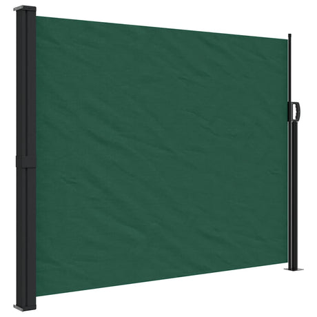 Wysuwany parawan ogrodowy Vidaxx 170x300 cm ciemnozielony