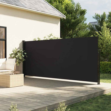 Rozsuwana szyba przednia Vidaxx 180x300 cm czarna