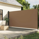 Vidaxl windscherm uittrekbaar 220x300 cm taupe
