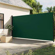 Vidaxl windscherm uittrekbaar 220x300 cm donkergroen