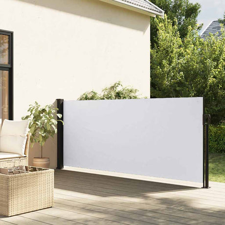Rozsuwana szyba przednia Vidaxx 120x500 cm biała