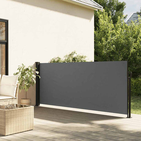 Markiza boczna rozsuwana Vidaxx antracytowa 120x500 cm