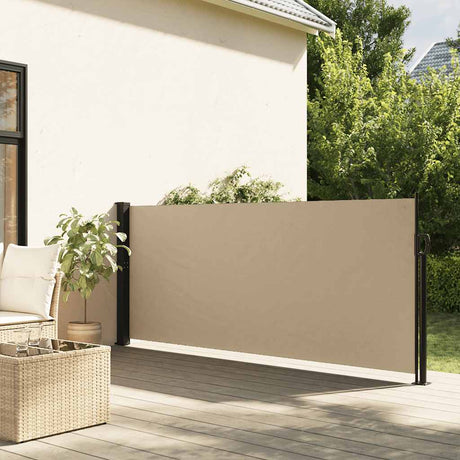 Wysuwana szyba przednia Vidaxx 140x500 cm beżowa