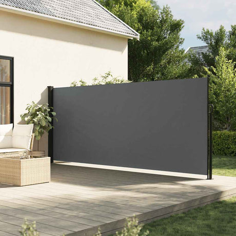 Wysuwana szyba przednia Vidaxx 160x500 cm, antracyt