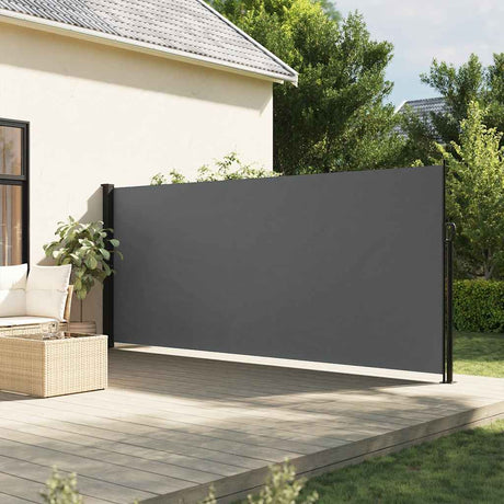 Wysuwana szyba przednia Vidaxx 180x500 cm, antracyt