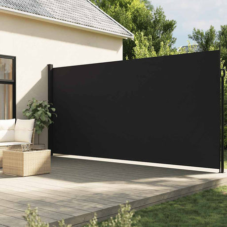 Rozsuwana szyba przednia Vidaxx 200x500 cm czarna