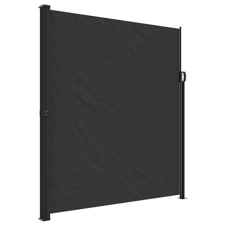 Rozsuwana szyba przednia Vidaxx 220x500 cm czarna