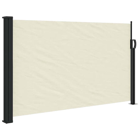 Rozsuwana szyba przeciwwietrzna Vidaxx 120x600 cm kremowa
