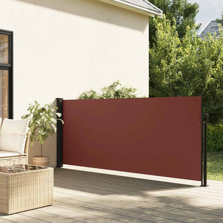 Rozsuwana szyba przednia Vidaxx 120x600 cm brązowa