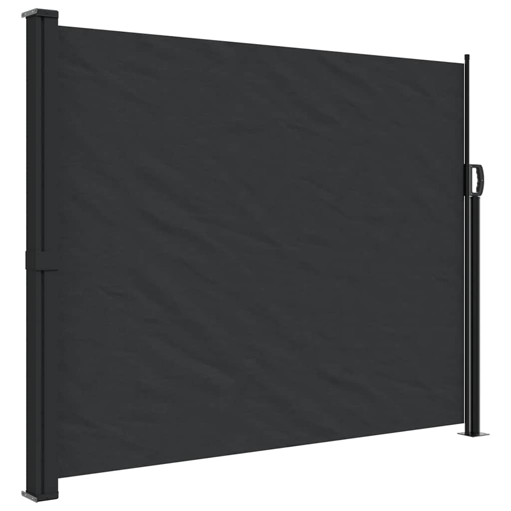 Rozsuwana szyba przednia Vidaxx 160x600 cm czarna