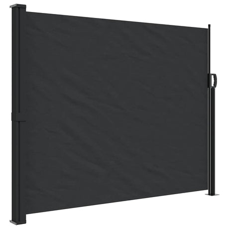 Rozsuwana szyba przednia Vidaxx 160x600 cm czarna