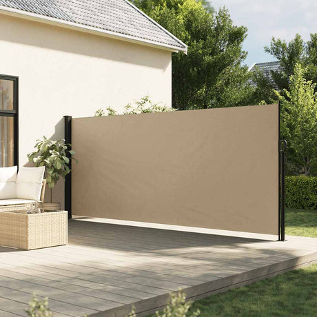 Wysuwana szyba przednia Vidaxx 160x600 cm beżowa