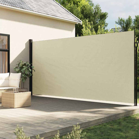 Wysuwana szyba przednia Vidaxx 200x600 cm w kolorze kremowym