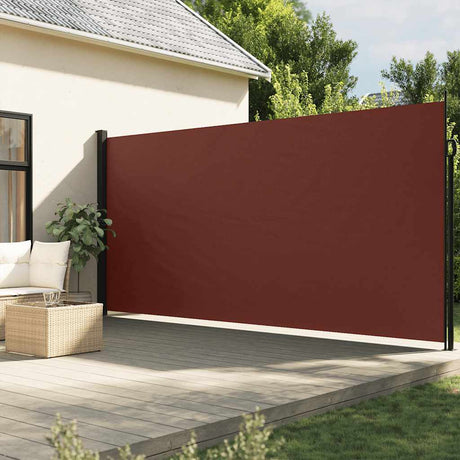 Rozsuwana szyba przednia Vidaxx 200x600 cm brązowa